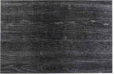 Secret de Gourmet tafel placemat - ebbehout print - PVC - 45 x 30 cm - Onderleggers - Diner/ontbijt