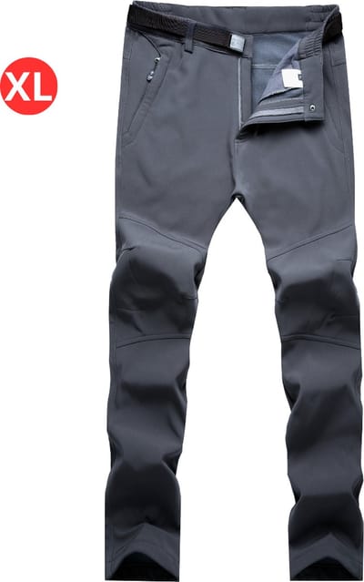 Livano Skibroek - Skipak - Snowboard Broek - Winterbroek - Sneeuwbroek - Heren - Dames - Unisex - Wintersport - Donker Grijs XL