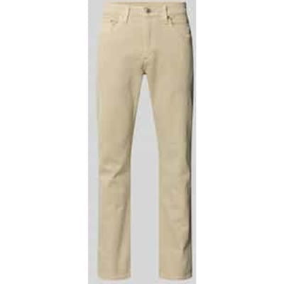 tapered fit jeans van katoenmix model '502™ TAPER'