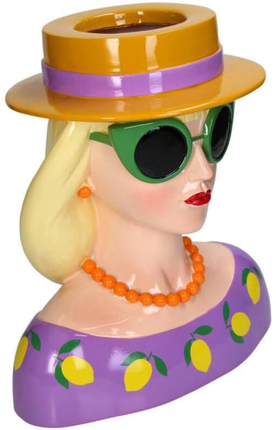 HD Collection Vaas Fashion Lady Polyresin 26x19.5x29cm