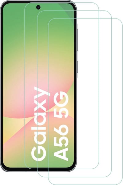 Screenprotectors geschikt voor Samsung Galaxy A56 - Arara gehard glas Tempered Glass - 3 Stuks