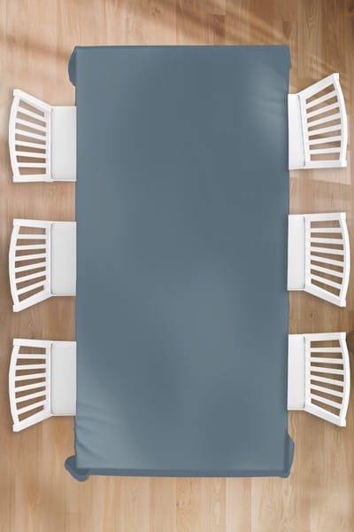 Tafelkleed - Tafellaken - 130x260 cm - Kleuren - Blauw - Interieur - Binnen en Buiten