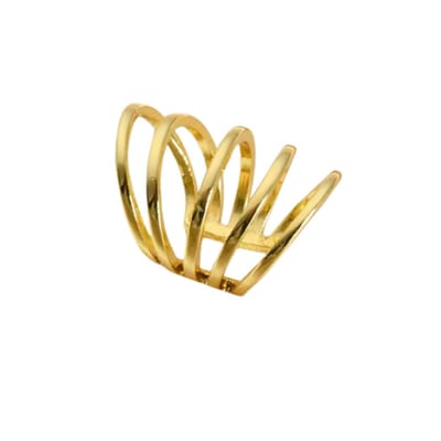 Helix oorklem -goudkleurig- geen gaatje- Charme Bijoux