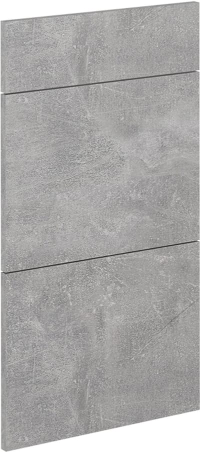 Vicco R-Line Keukenfront – 39.6 x 70.4 cm meubelfront voor de onderkast met lades Beton