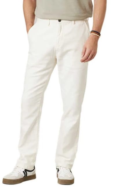 Deeluxe Midas Chino Broek Wit 30 Man