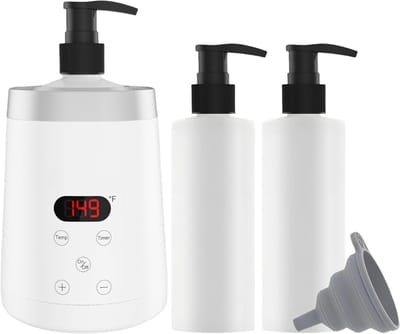SNJY® Massage Olie Verwarmer - Flessenverwarmer - Massagesalon - 600 ML - 30 tot 65 Graden - Verstelbaar ℃ en ℉ - Wit