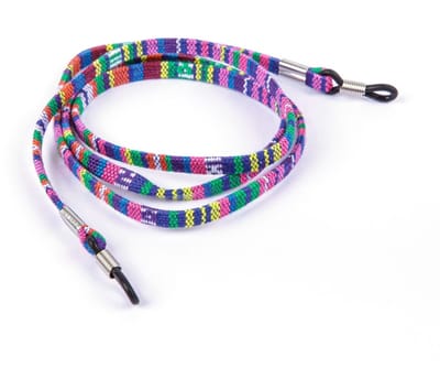 Brillenkoord - Brilkoord - Koord voor bril - Koordje - Bril accessoire - Glasses strap - Bril niet verliezen - Zonnebril koord - Brilketting - Multicolor - Regenboog - Jonyx