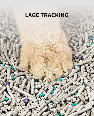 Famanu – 5-in-1 Gemengd Kattenbakbakvulling - Afwasbaar - Geurvrij - Actieve Kool - Extreem Absorberend en Sneldrogend Tofu Kattenbakvulling (Vier Tassen)