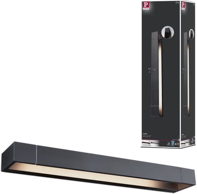 Selection Bathroom LED-wandlamp Lucille IP44 2700K 1300lm 230V 17W dimbaar Zwart