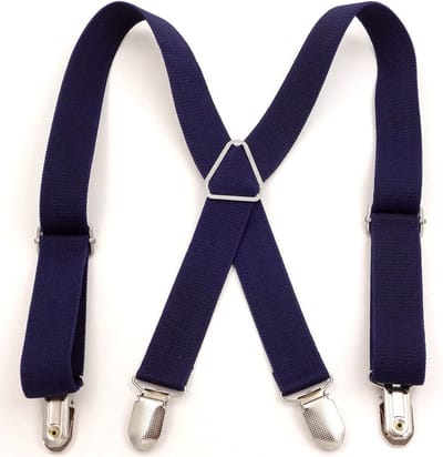 Verstelbare Kindersuspenders met 4 Sterke Clips voor Jongens en Meisjes - Zwart, Geschikt voor Diverse Maten, Duurzaam en Elastisch