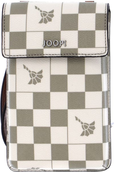 JOOP! Telefoontasje Schoudertas Cortina Piazza Pippa Phonecase LVF Mud Bruine Veelkleurig