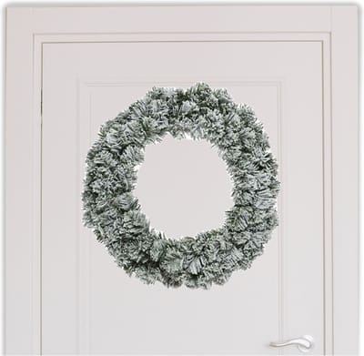 Kerstkrans/dennenkrans - groen - 60 cm - kerstkransen