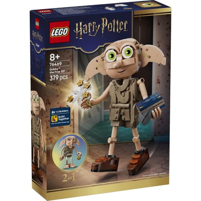 LEGO Harry Potter Dobby de Vrije Elf Bouwbaar Tovenaarswereld Speelgoed voor Kinderen 76469