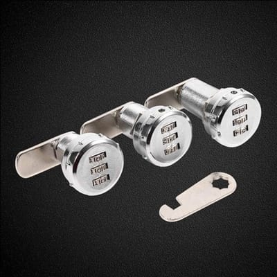 Dailygoody - 3 Digit Combinatielock - Veiligheidsslot - Compact formaat - Coded Cabinet Lock - Geschikt voor meubels en post - Model NMZMQZB-DPDS10W2