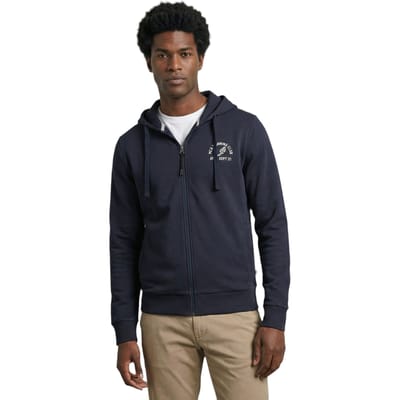 McGregor Zip Thru Hoody Navy Size: S | Hoodies & Sweatshirts Outlet | Heren | Blauw