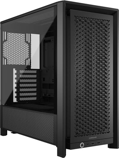 CORSAIR FRAME 4000D - Midtowermodel ATX - Gehard Glas - Zwart - Geen fans