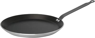 Crêpe Pan - Pannenkoekenpan - Klassieke Recepten - Antiaanbaklaag - 30 cm Diameter - Grijs