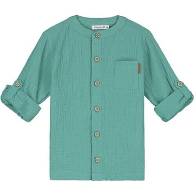 Prénatal baby blouse Seagreen 56 heren