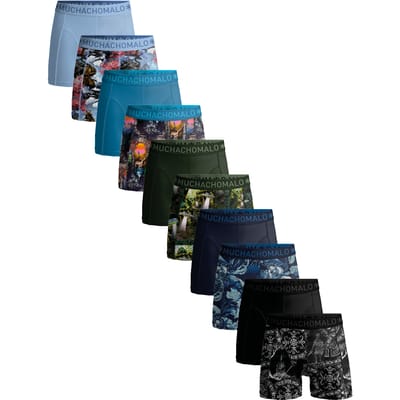 Muchachomalo Boxershort Heren – 10 Pack – 95% Katoen – Heren Ondergoed – Kleding – Stevig Ondergoed – Onderbroeken Heren