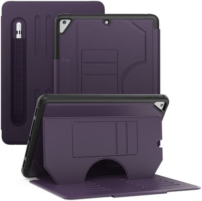 Solidenz Magnetische hoes geschikt voor iPad 2018 / iPad 2017 / Air 2 - 9.7 inch - Paars