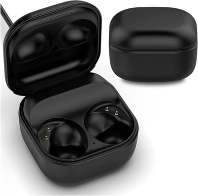 Oplaadetui voor draadloze oordopjes: vervangende USB dockingstation - zwart - compatibel met Buds 2 Pro SM-R510.