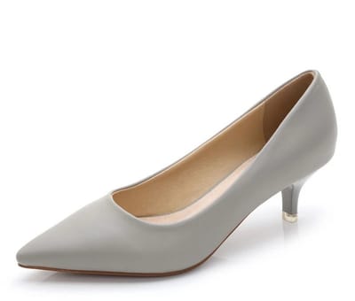 Bovista Hakken Dames Schoenen - Pumps - Schoenen - Grijs - Maat 35