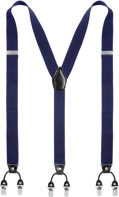 XL Brede Diepblauwe Clipbretels