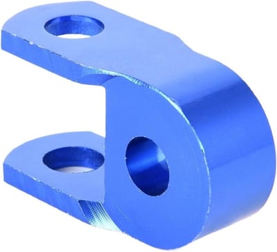 Stuurbeschermers Motorfiets - Handkappen Handvatbeschermers - Bescherming Motoronderdelen - Aluminiumlegering Duurzaam - 2 Stuks - Blauw