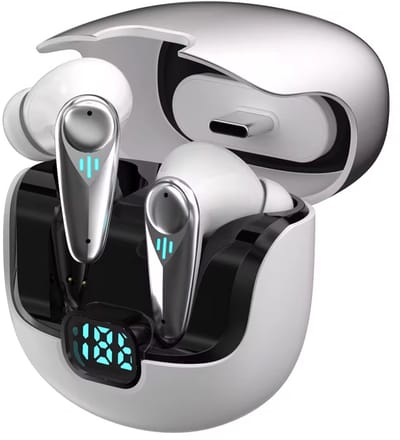 Draadloze oordopjes - In Ear oordopjes - Premium Geluidskwaliteit - Met Adaptive Noice Cancelling - Gaming Mode met 2.4G Adapter - Bluetooth 5.4 - Perfect voor bellen en muziek luisteren