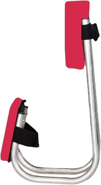 Knielende stoel - Tuin knieler - Comfortabel tuinieren - Ergonomische kniebescherming - 50x24cm - Rood
