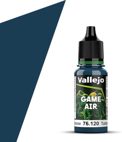 Vallejo Hobbyverf Acrylverf - 76120 Game Air - Abyssal Turquoise - Acryl - Verf flesje - 18 ml