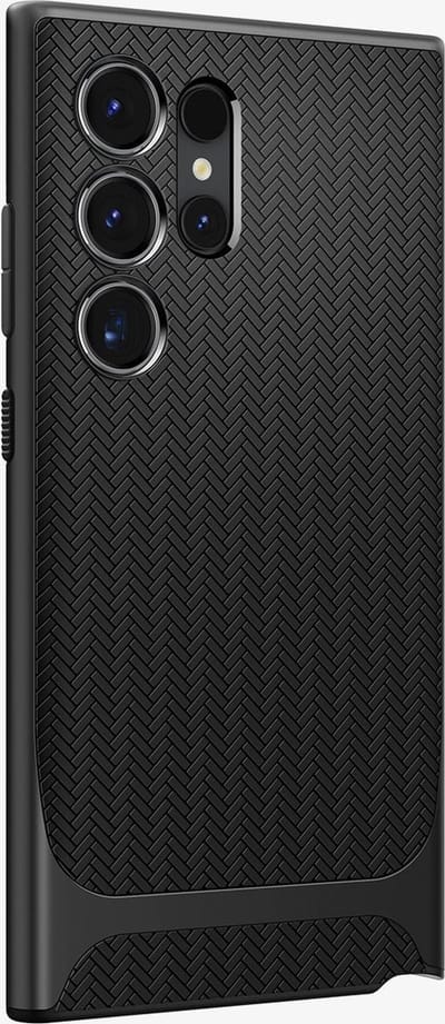 Spigen Neo Hybrid Hoesje Geschikt voor Samsung Galaxy S24 Ultra Back Cover Zwart