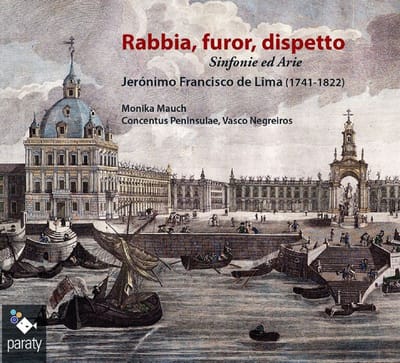 Monika Mauch, Ensemble Concentus Peninsulae, Vasco Negreiros - Rabbia, Furor, Dispetto (CD)