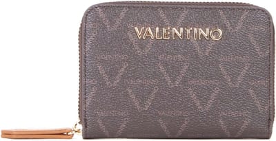 VALENTINO Portemonnee Lady Re Zip Around Wallet Moro / Cuoio Donkerbruin