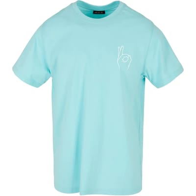 Mister Tee - Easy Sign Heren T-shirt - XS - Blauw