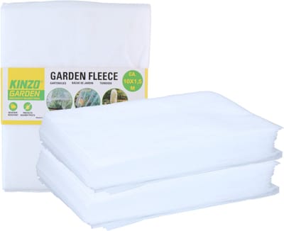 Kinzo Plantenhoes - 3x - wit - 1,5 x 1 m - anti-vorst bescherming - plantenbeschermer - plantenhoes
