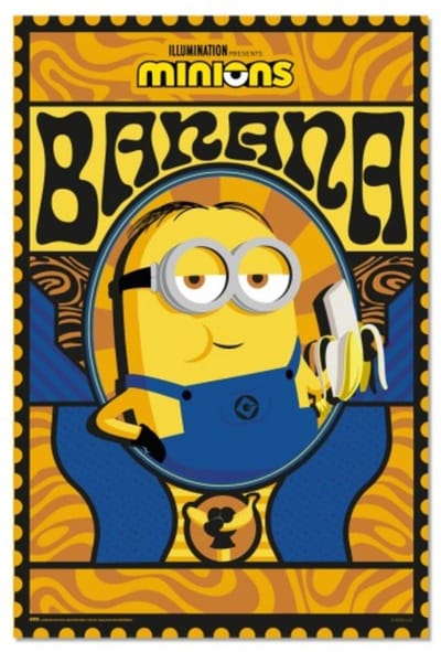 Poster Minions - Banana 61x91,5cm