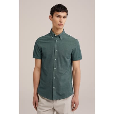 We Fashion Shirt Moss Green Maat: L | Casual Overhemden Outlet | Heren | Groen