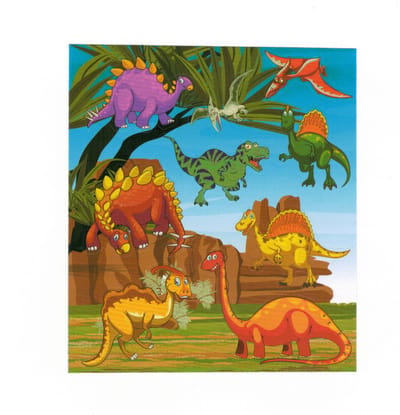 Dino Stickers | Dinosaurus | 5 stickervellen | Traktatie voor Kinderen | Uitdelen | Uitdeelcadeau