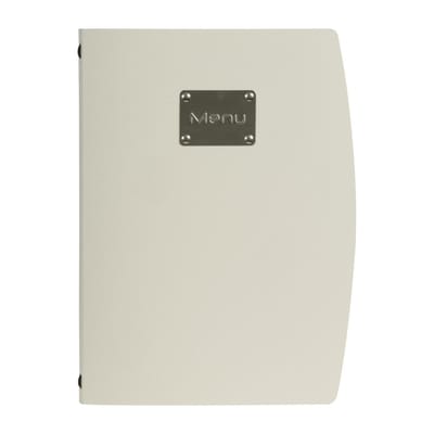 Securit® Menukaart | Menukaart map A4 Rio - wit