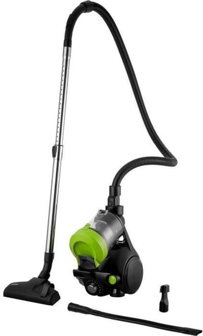 Aspirateur traineau sans sac - SENCOR SVC 1025GR - 700 W - 78 dB - 2 L - Noir / Vert