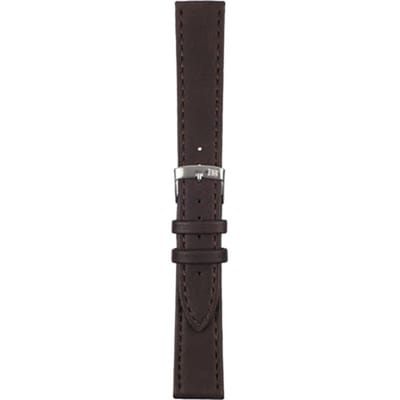 Morellato Horlogebandje - Morellato horlogeband X3686 Abete - leer - Bruin - bandbreedte 18,00 mm