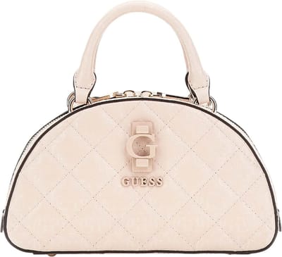 GUESS schoudertas accessoiretas Bessey Bowler Bag Sand beige