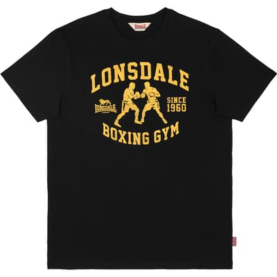 Lonsdale London THEWLES Heren T-shirt - zwart - 3XL