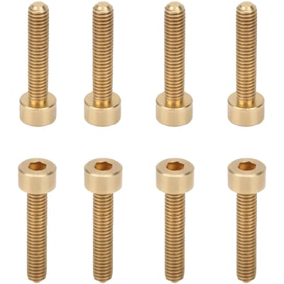 50 Stuks Kop Zeskant Schroef Koperen Bevestigingsmiddel Hardware Gereedschap Industriële Benodigdheden M4M4x20