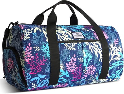 Thijox - Sporttas met Schoenenvak en Waterdichte Tas - 25L Opvouwbare Reistas voor Heren en Dames - Perfect voor Sportschool, Fitness, Zwembad, Yoga,