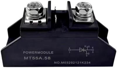 Thyristor Blok - Module Component - Stroomregeling - Unidirectioneel - 100A 1600V