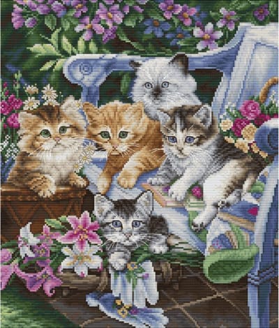 Luca-S Purfect Gardening Buddies borduren (pakket) BU5026