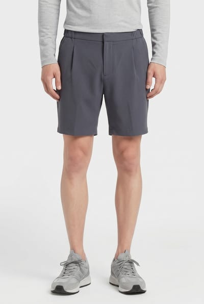 Reiss Relaxed Short Airforce Blue Size: W30 | Shorts Outlet | Heren | Grijs
