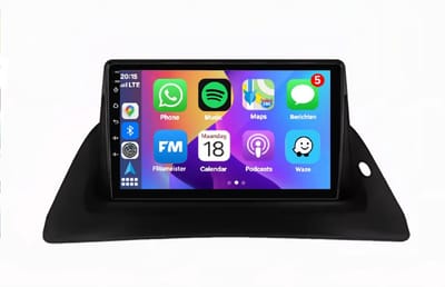 Autoradio 2/32GB met Carplay en Android auto | Geschikt voor Renault Kangoo 2008-2020 | Radio scherm met Navigatie | 2008 2009 2010 2011 2012 2013 2014 2015 2016 2017 2018 2019 2020